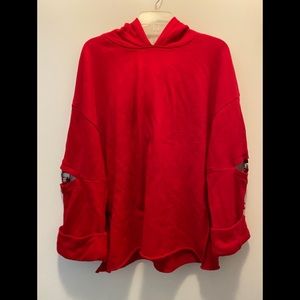 Red hoodie from Japan